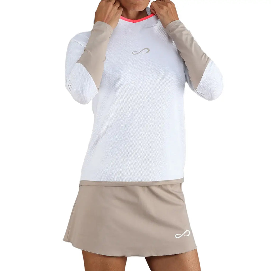 SWEATSHIRT BREATH LINE WHITE DELAVE