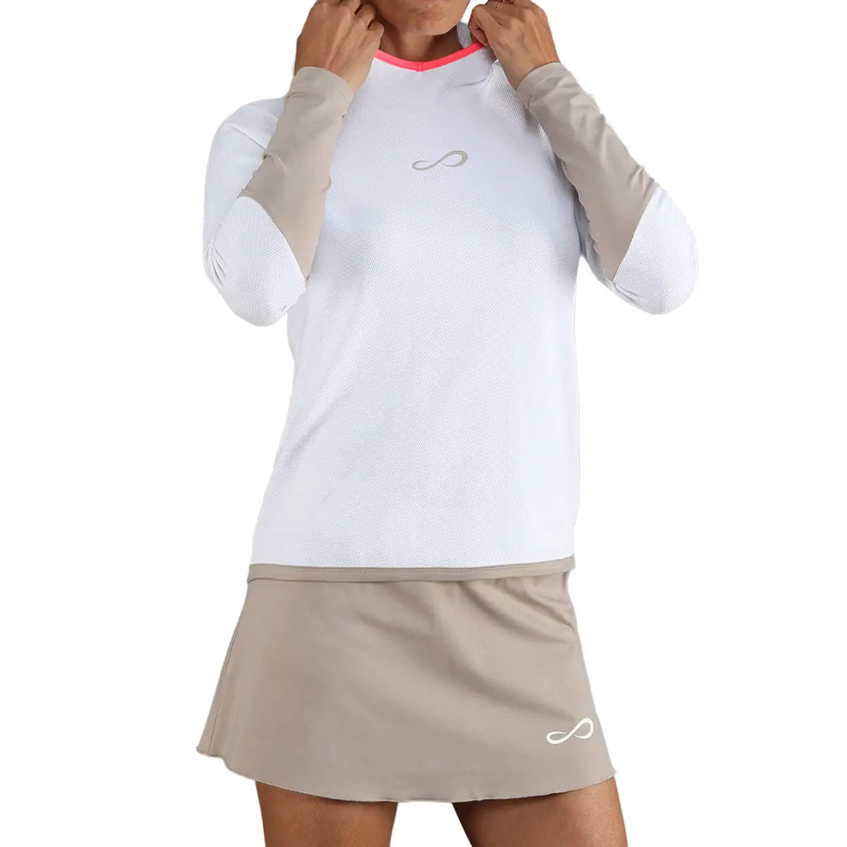 SWEATSHIRT BREATH LINE WHITE DELAVE