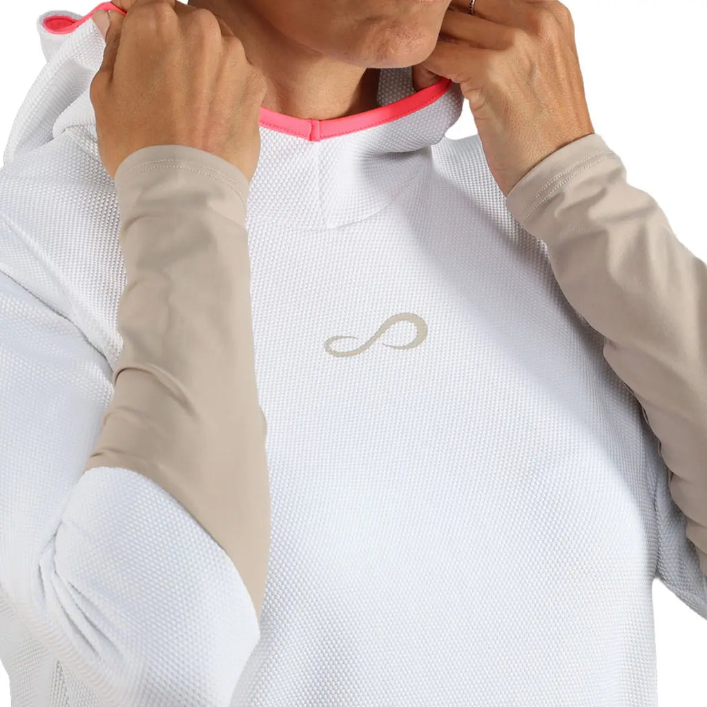 SWEATSHIRT BREATH LINE WHITE DELAVE
