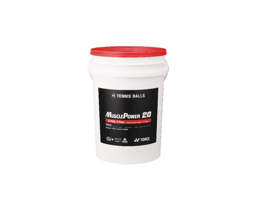 PELOTA MUSCLE POWER (CUBETA CON 60 PELOTAS)