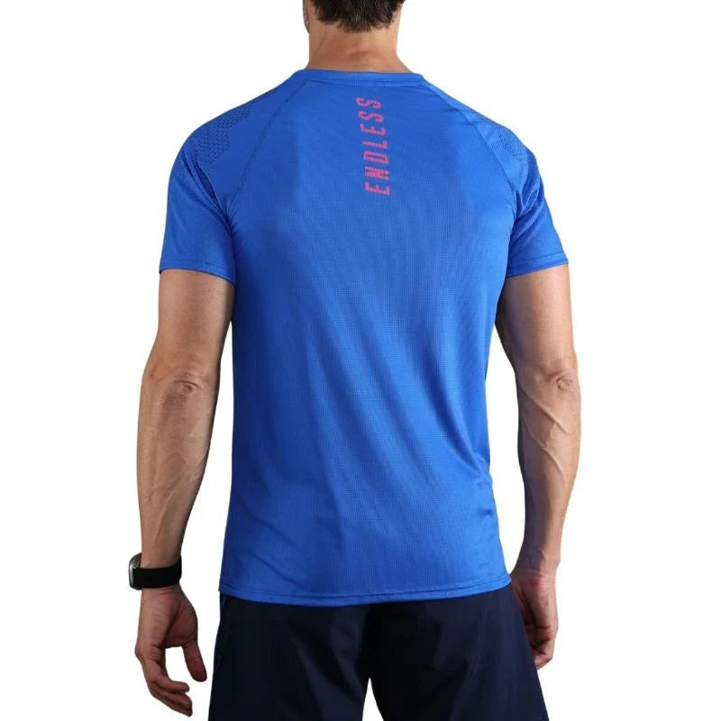 T-SHIRT FEISTY HEXAGON ROYAL