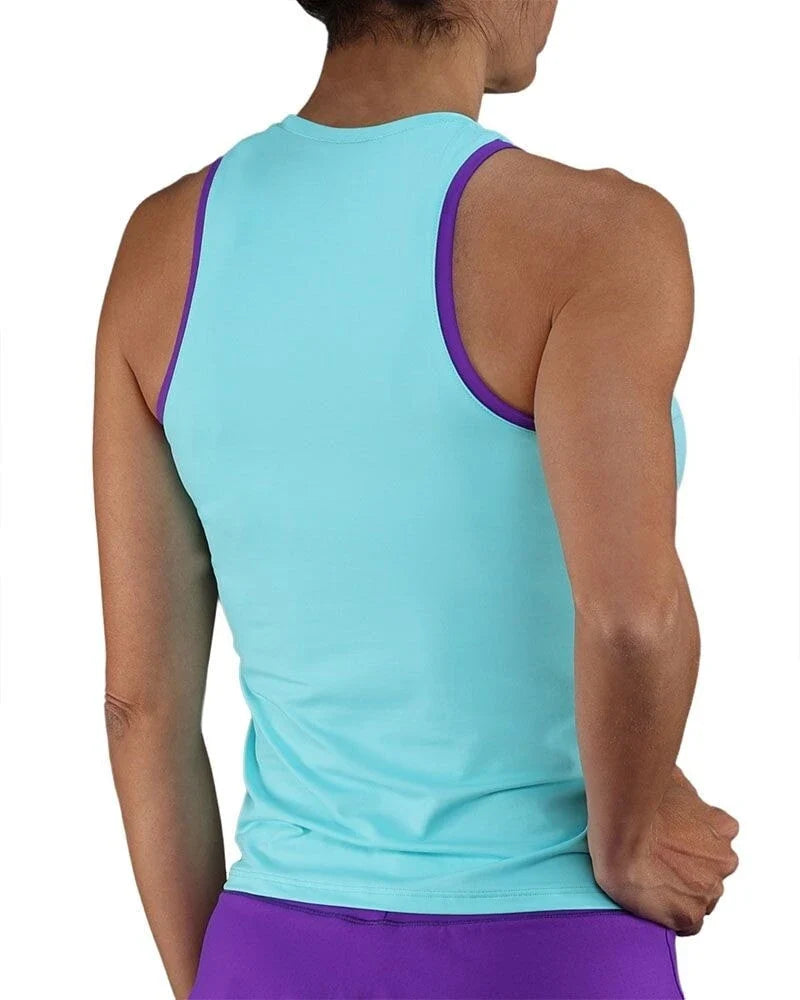 TOP ESSENTIAL AQUA VIOLA
