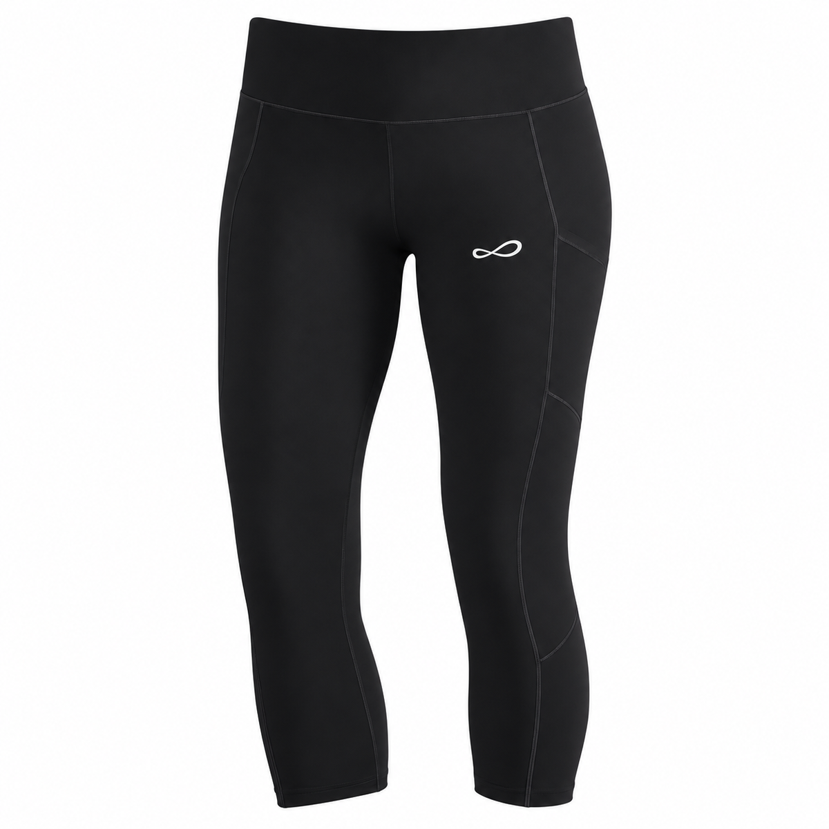 LEGGINGS LINE POCKET HW 7/8 BLACK GREY