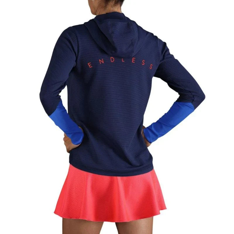 SWEATSHIRT BREATH LINE MARINO ROYAL