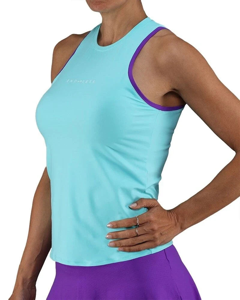 TOP ESSENTIAL AQUA VIOLA